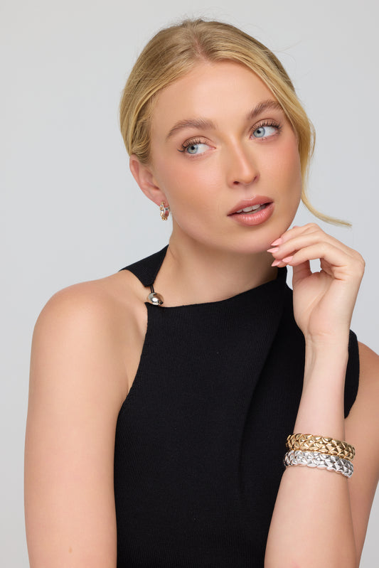 Braided Bracelet - Silver