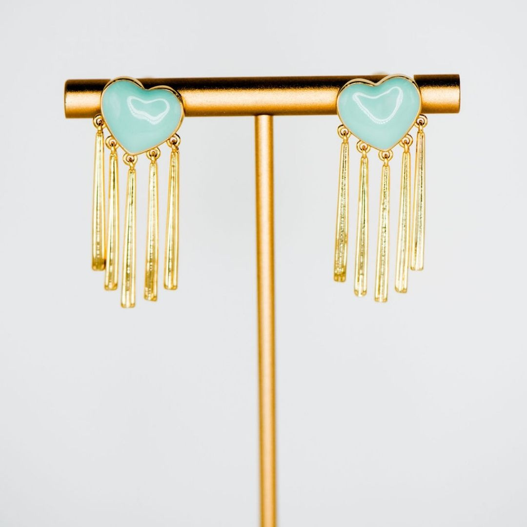 Lagoon Tassels - Blue