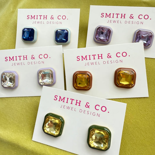 Lumiere Stud Earring - Lavender