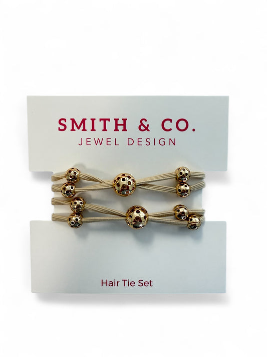 Baller Band Hair Tie Set - Cream