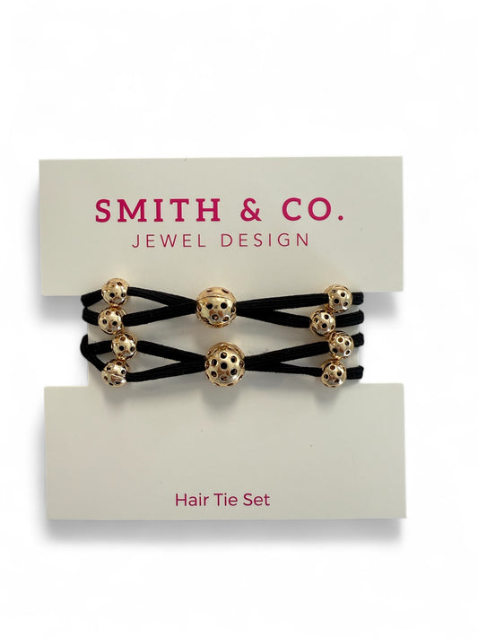 Baller Band Hair Tie Set - Black