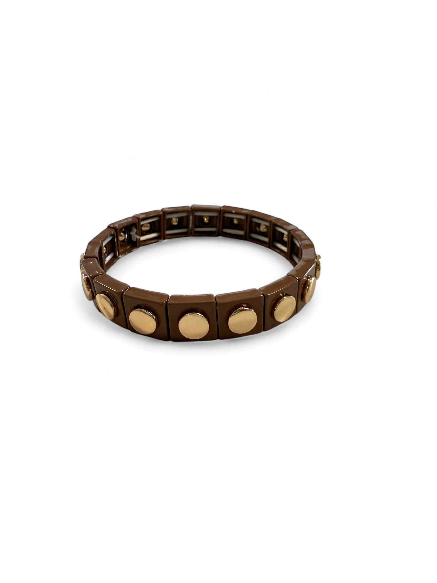 Geometric Bracelet - Mocha