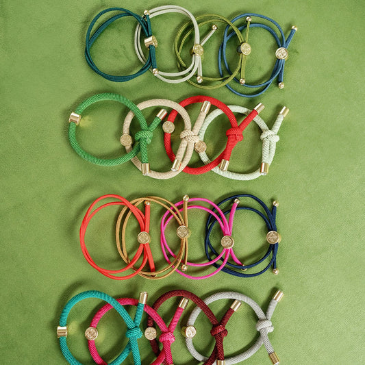 Skinny Hair Tie Set - Christmas Party