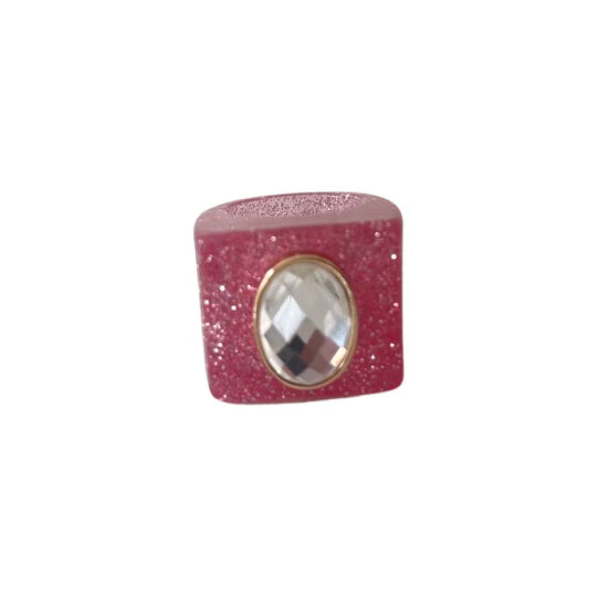Glitzy Gal Ring - Tan- Smith and Co. Jewel Design