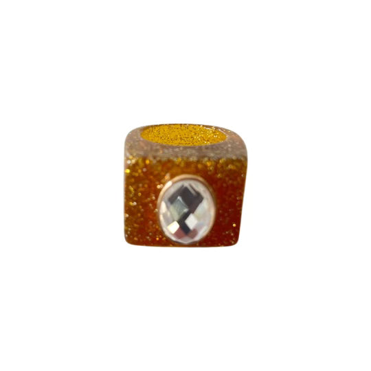 Glitzy Gal Ring - Tan- Smith and Co. Jewel Design
