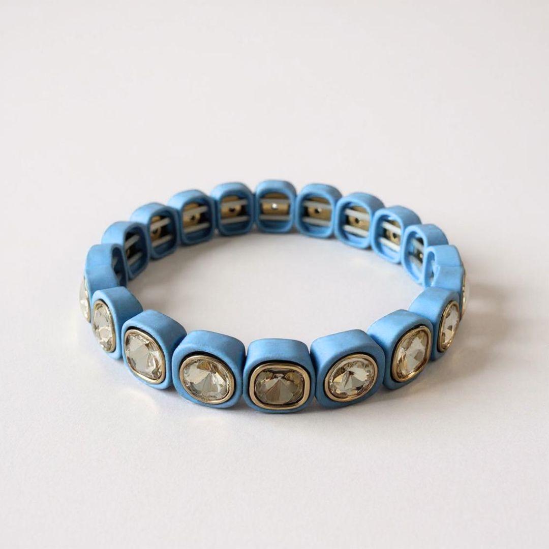Jelly Pop Bracelet - Cornflower Blue