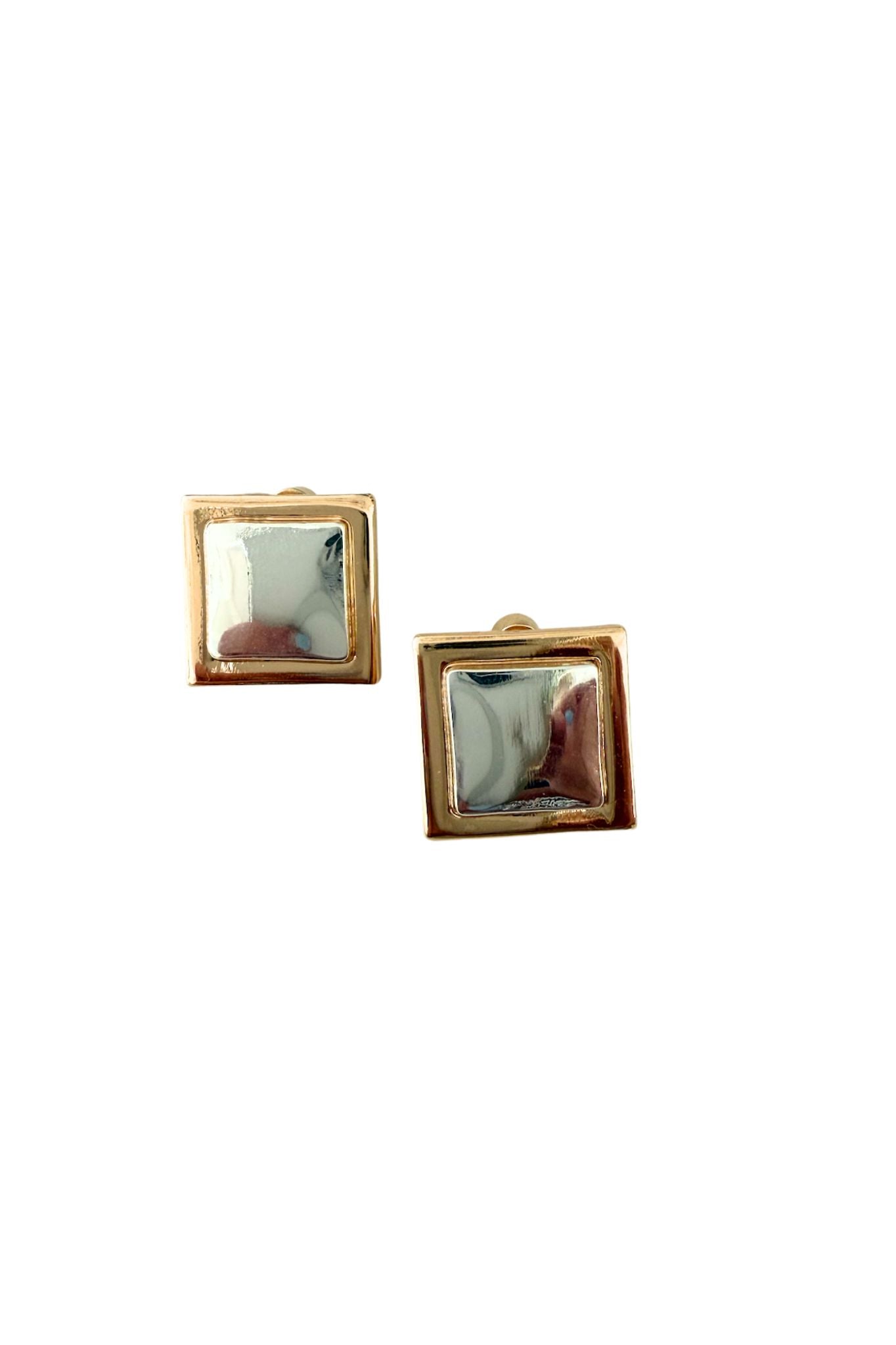 Geo Vintage Earring - Gold / Silver