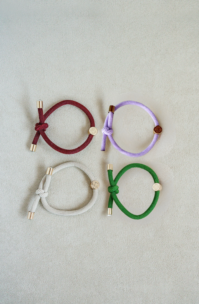 Original Smith & Co. Hair Tie Set - Wild Berry