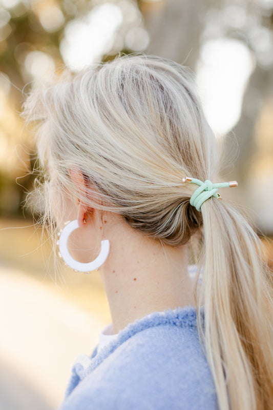 Original Smith & Co. Hair Tie Set - Carolina Blue
