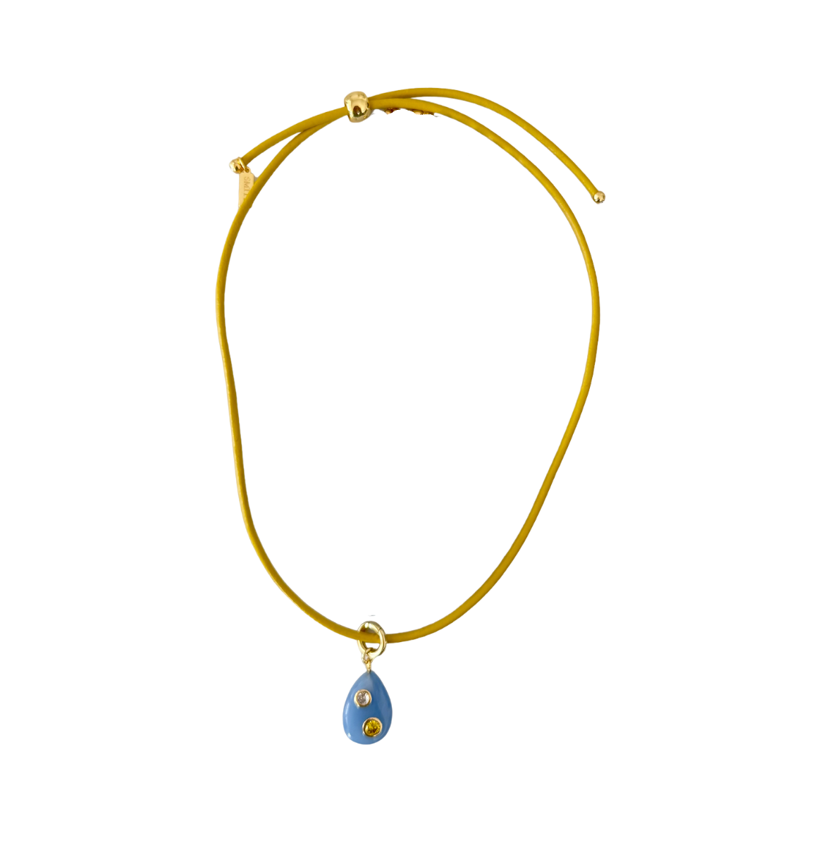 September Sky Pendant Necklace (only) - Blue