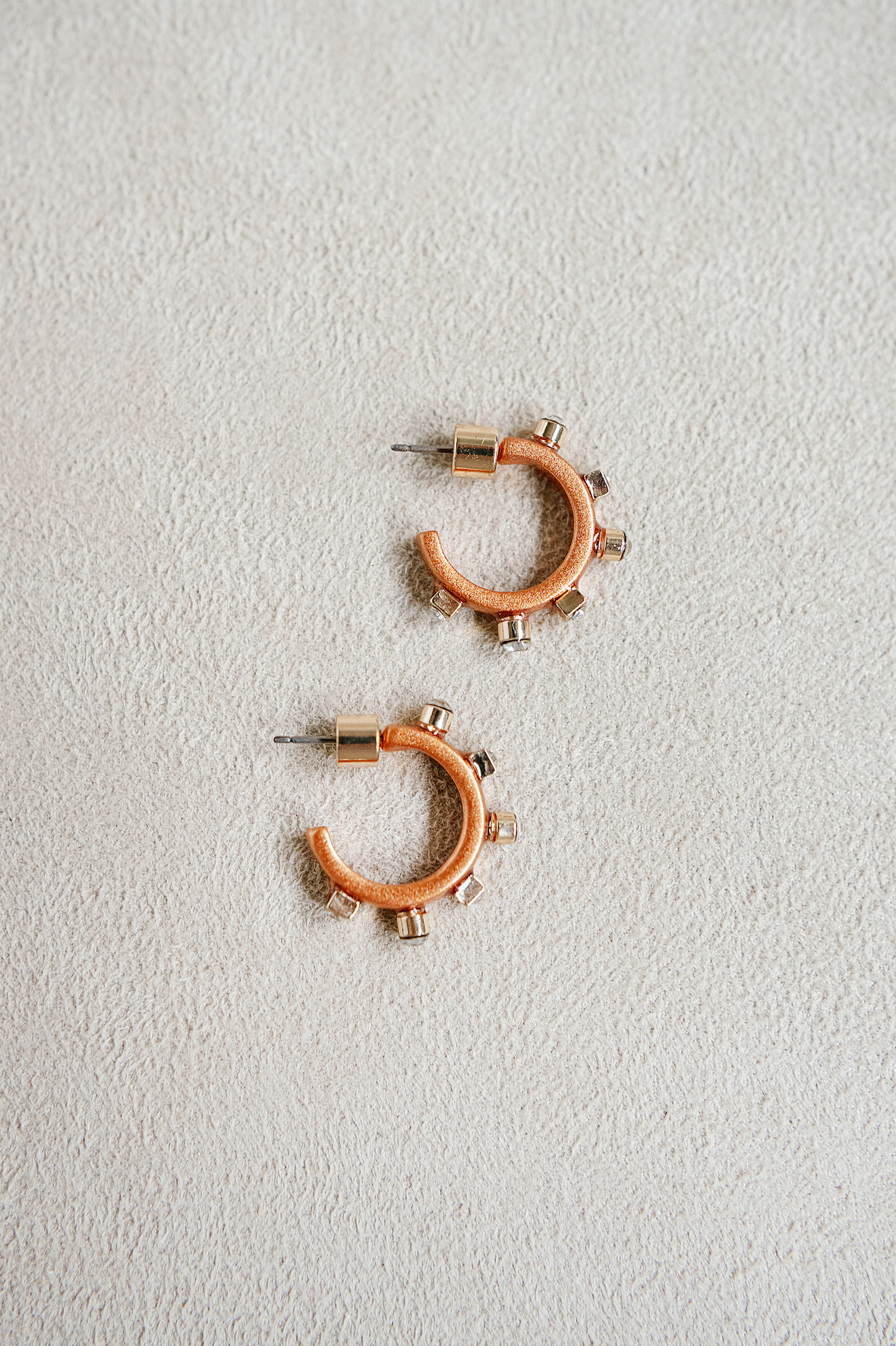 Metal Huggie - Copper- Smith and Co. Jewel Design