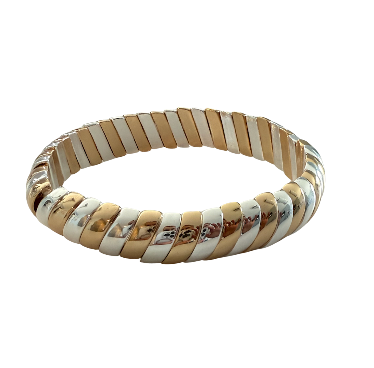Coil Bracelet - Silver / Gold