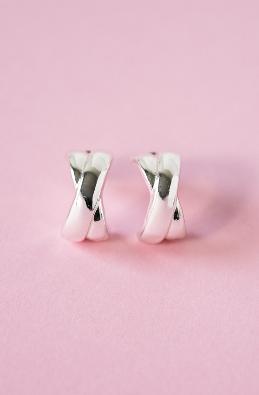 CrissCross Earring Silver