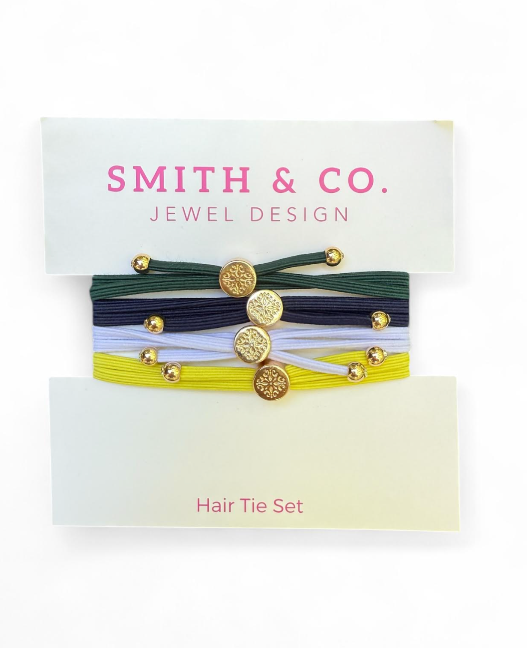 Skinny Hair Tie Set - Tennis with Love