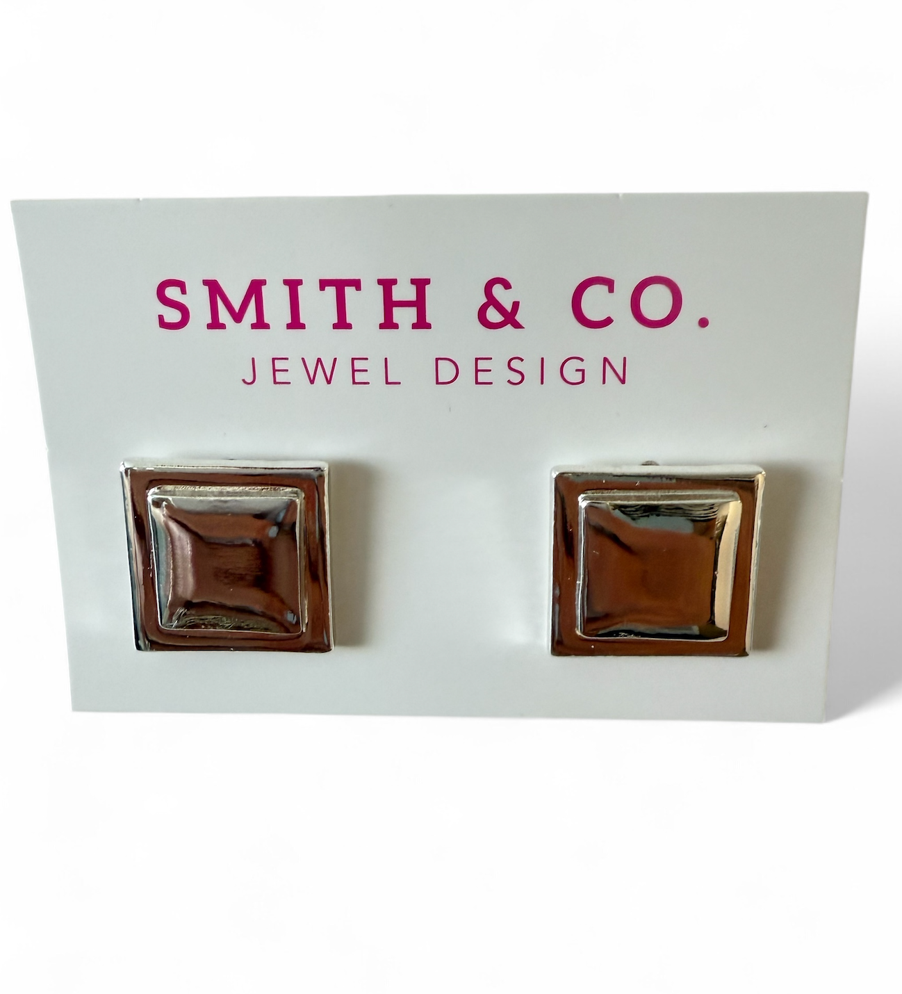 Geo Vintage Earring - Silver