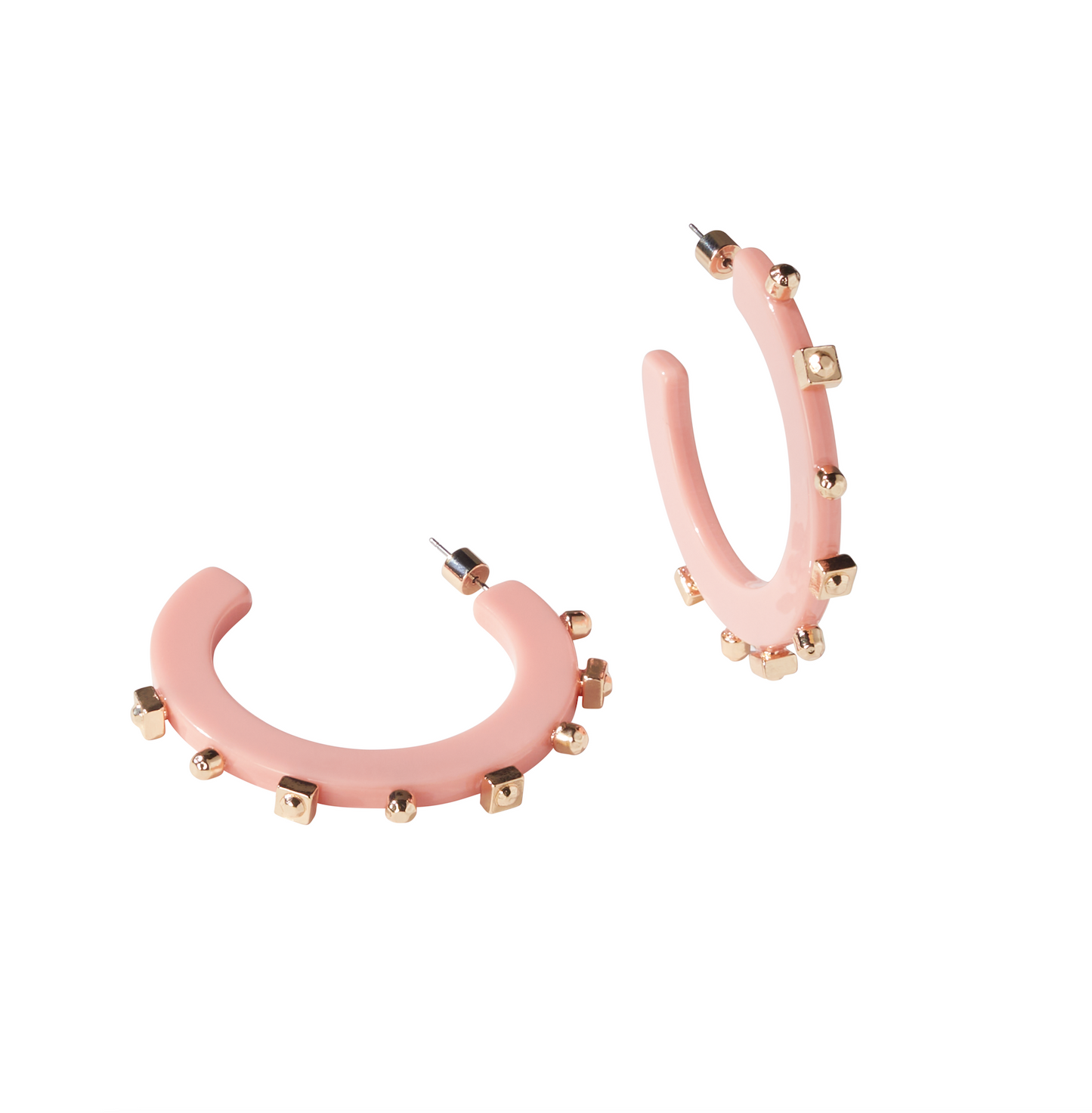 Solid Jewel Hoop - Salmon- Smith and Co. Jewel Design