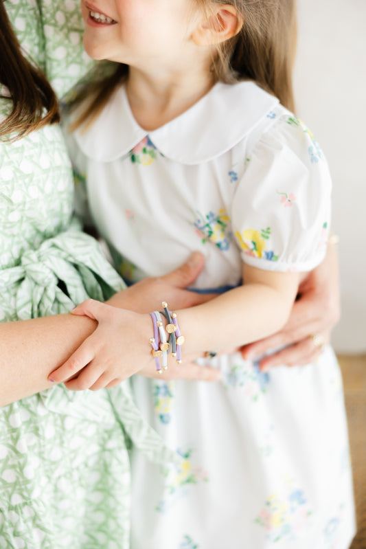 Mommy + Me Hair Tie Set Bundle - Ballet Slipper- Smith and Co. Jewel Design