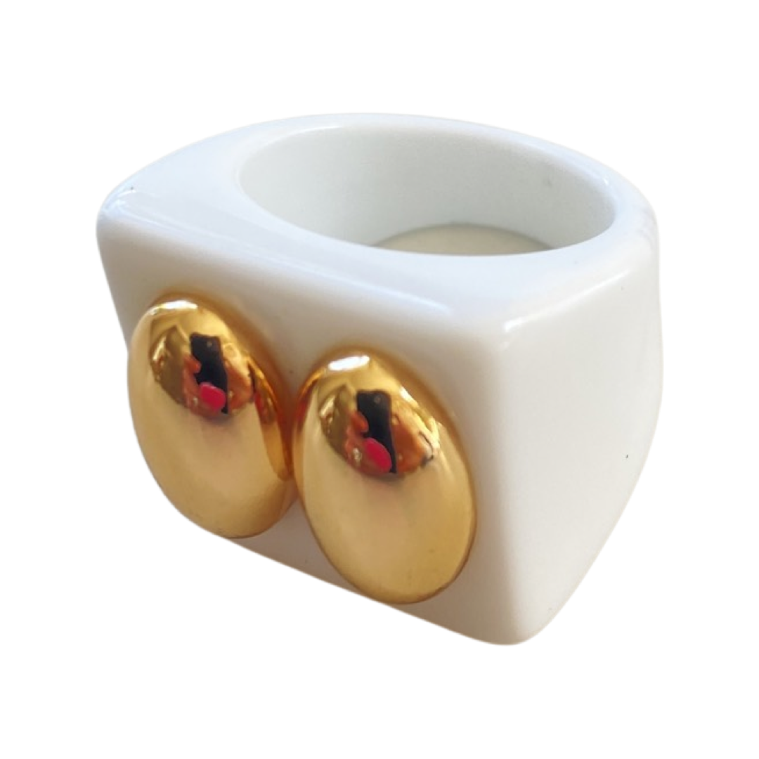 Classic Twin Ring- Smith and Co. Jewel Design
