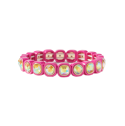 City Girl Petite Bracelet - Deep Pink