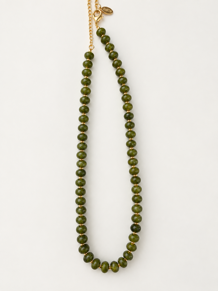 Sea Glass Necklace - Emerald