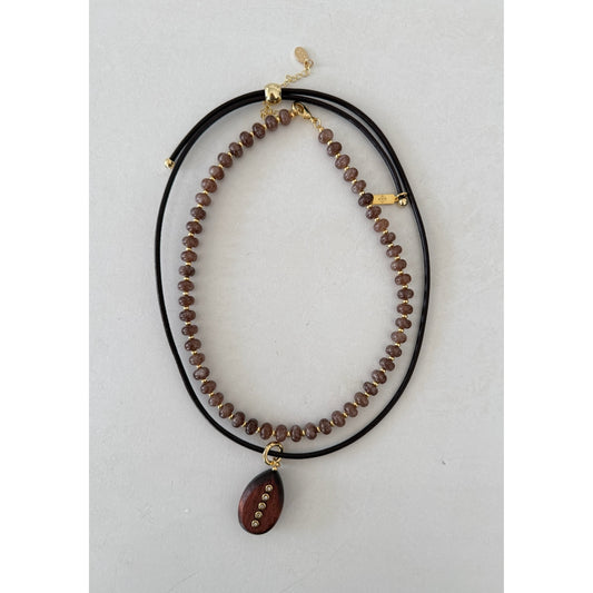 Wooden Dusk Stack - Brown