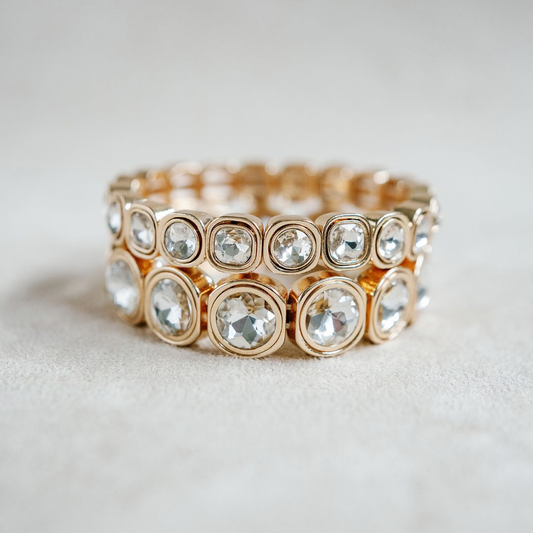 City Girl Gold Bracelet Set