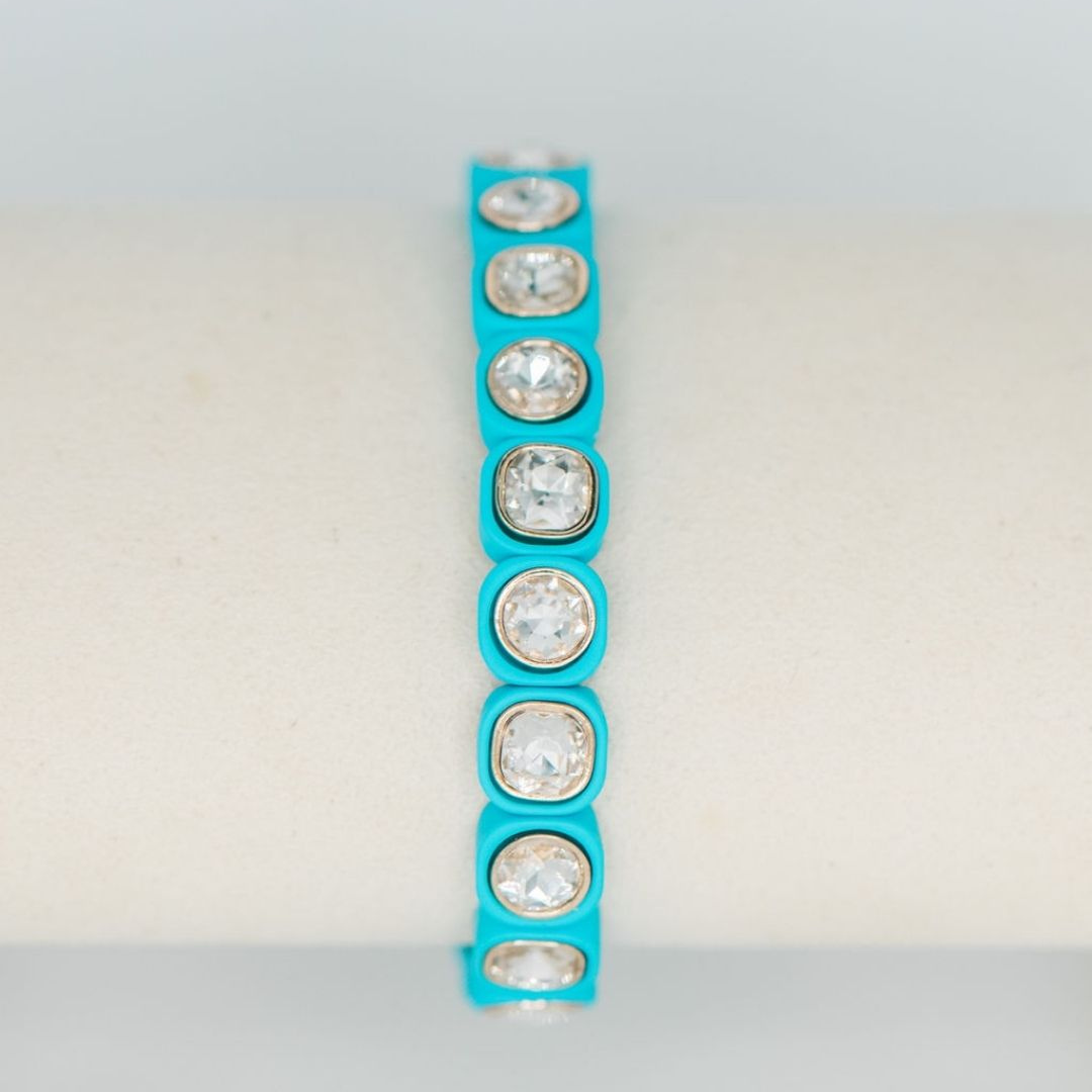 Jelly Pop Bracelet - Turquoise
