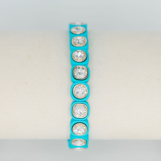 Jelly Pop Bracelet - Turquoise