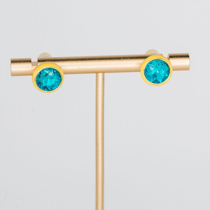 Maison Wrap Earring - Yellow / Turquoise