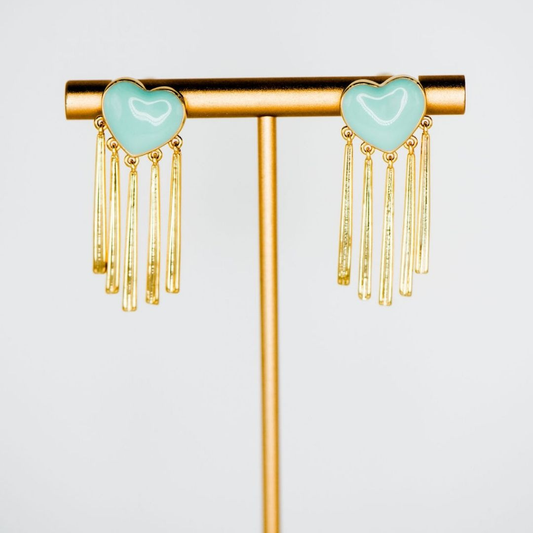 Lagoon Tassels - Blue