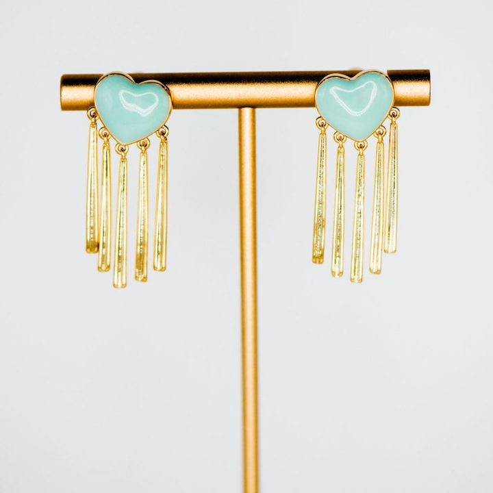 Lagoon Tassels - Blue