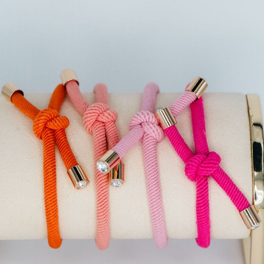 Original Hair Tie Set - Coral Sunset