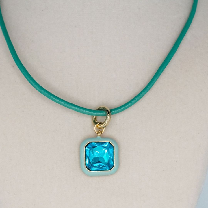 Aurora Necklace - Blue Pendant