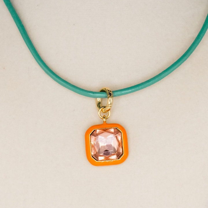 Aurora Necklace - Orange Pendant