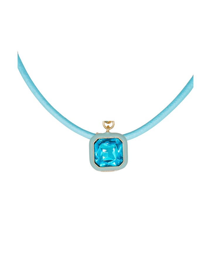 Aurora Necklace - Blue Pendant