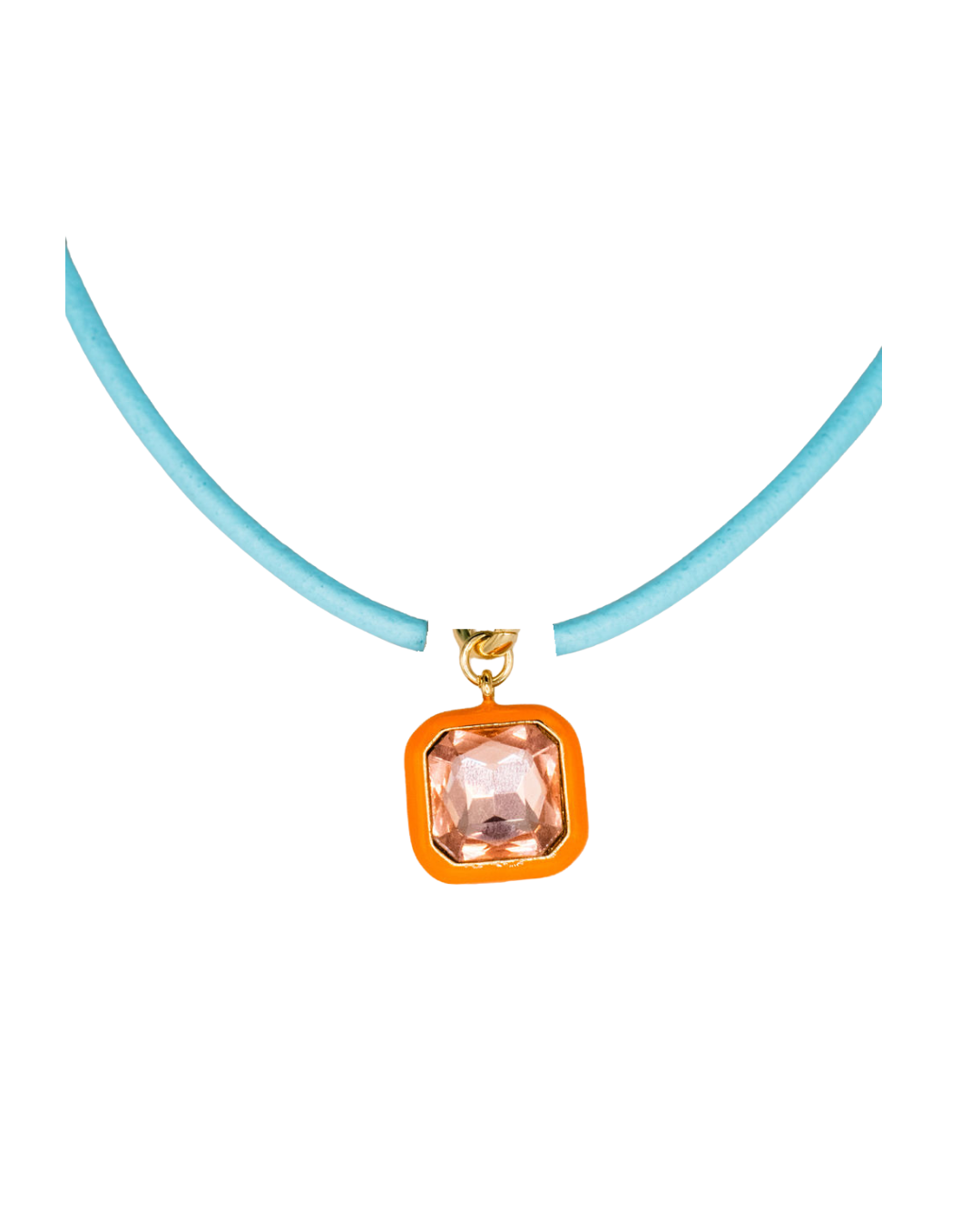 Aurora Necklace - Orange Pendant