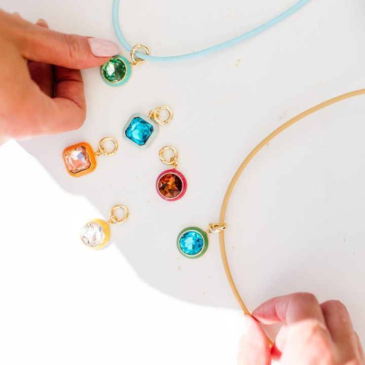 Aurora Necklace - Blue Pendant