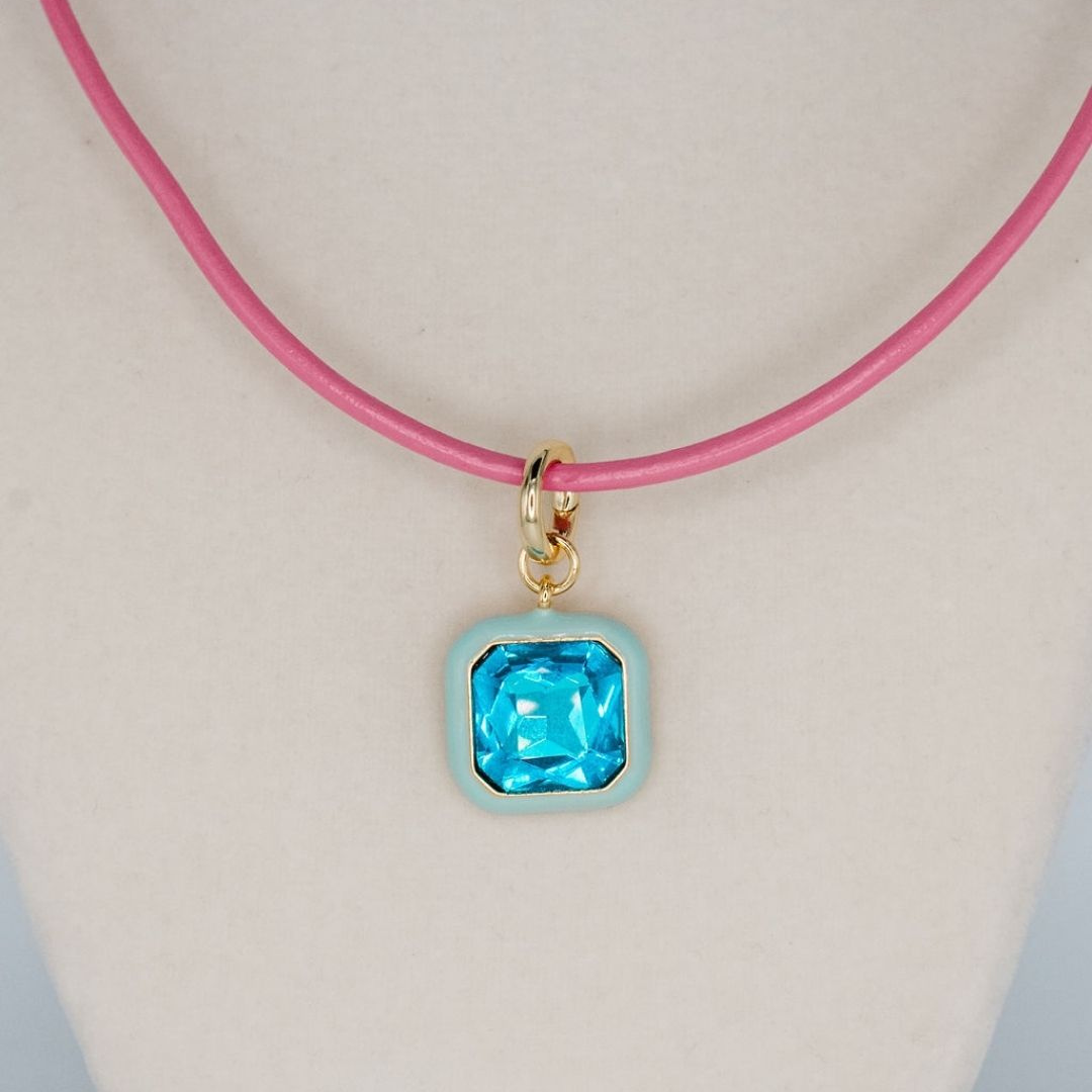 Aurora Necklace - Blue Pendant
