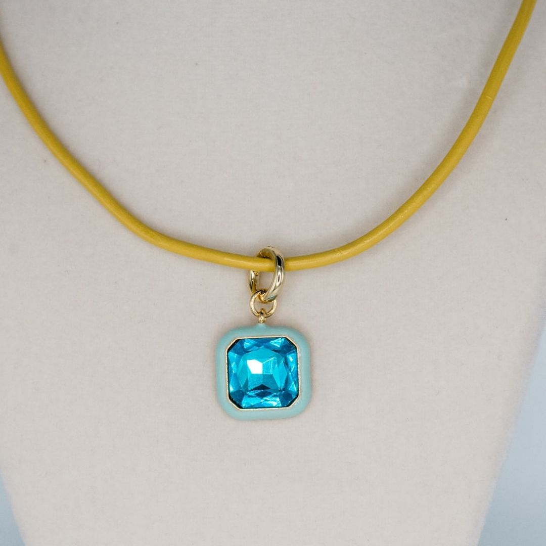 Aurora Necklace - Blue Pendant