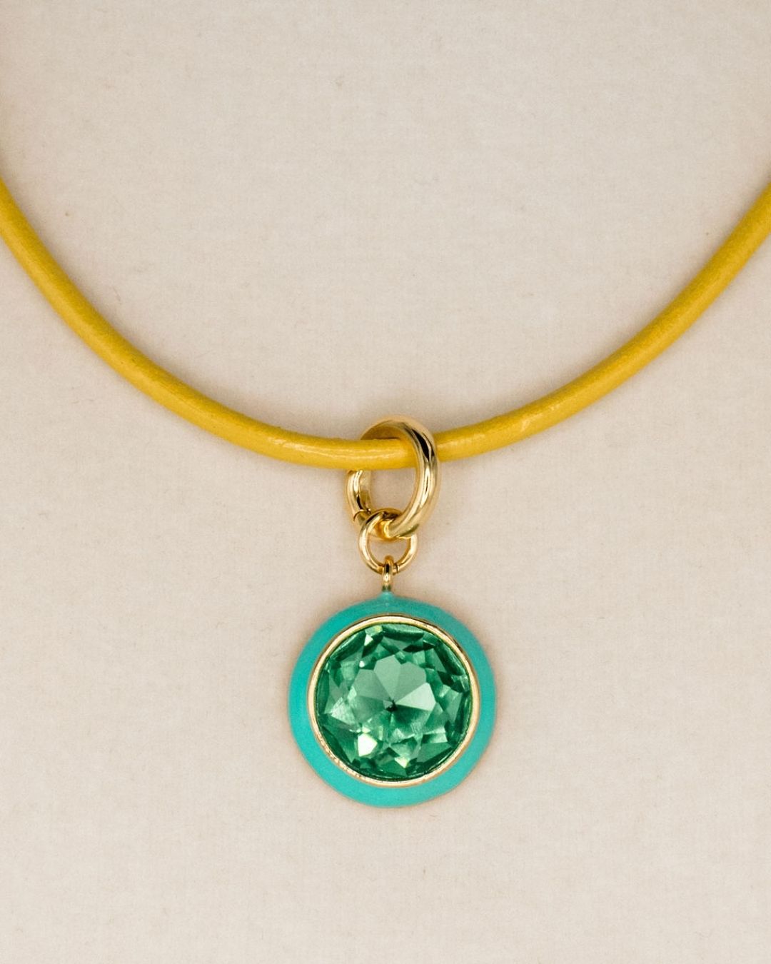 Luna Pendant Necklace - Turquoise Pendant