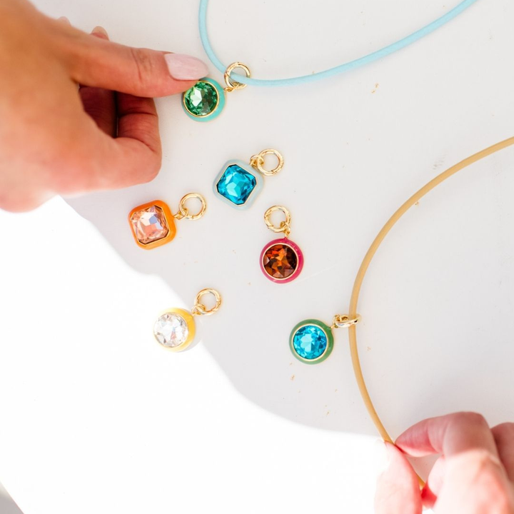 Luna Pendant Necklace - Turquoise Pendant