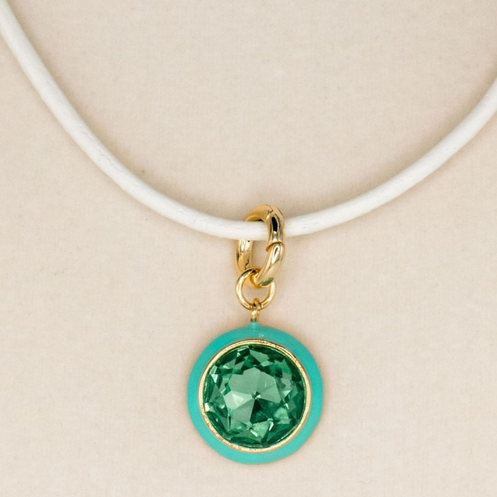 Luna Pendant Necklace - Turquoise Pendant