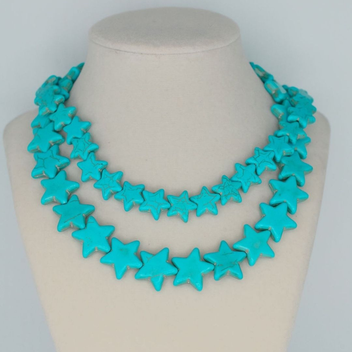 Star Necklace - Large - Turquoise PREORDER ships 9/28