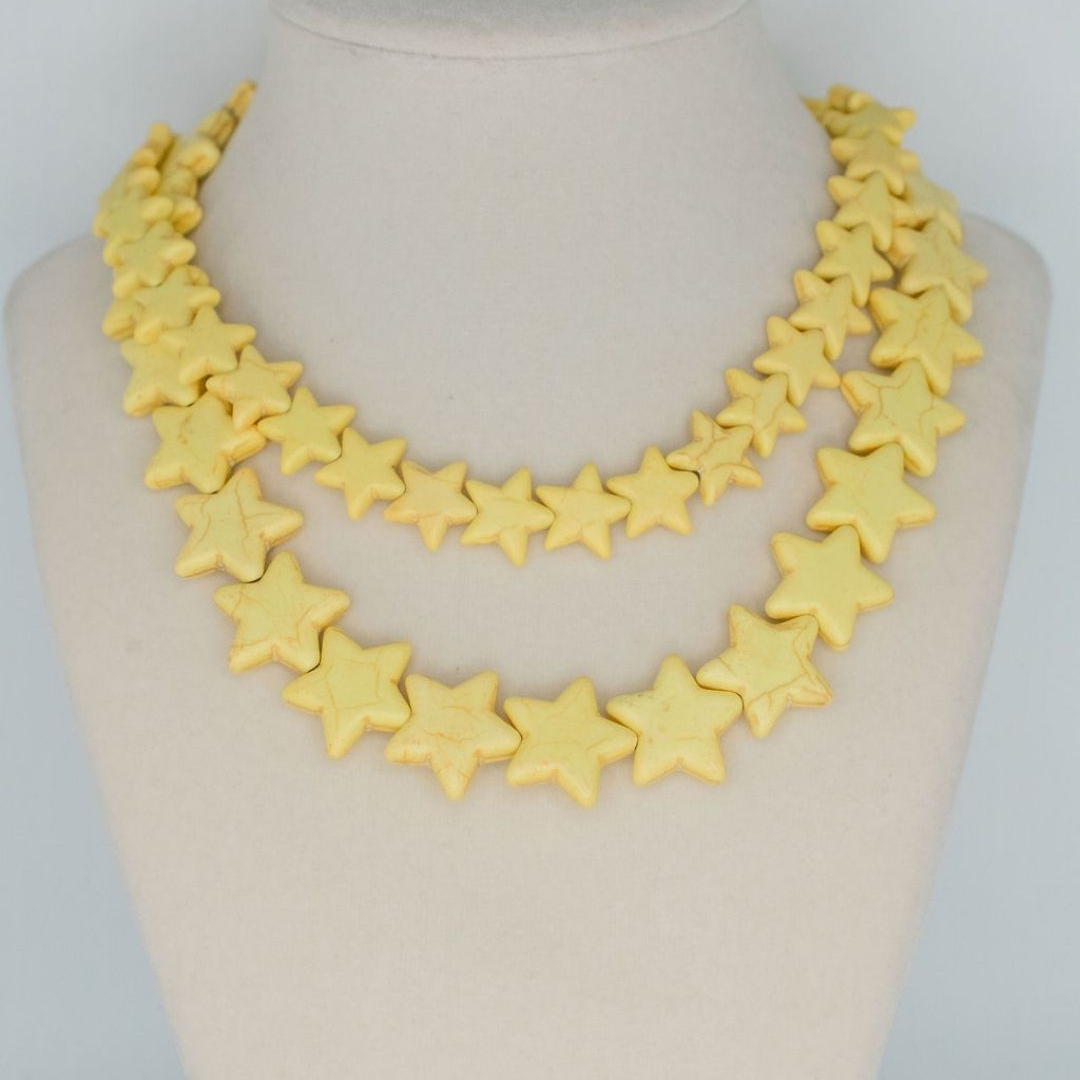 Star Necklace - Small - Yellow