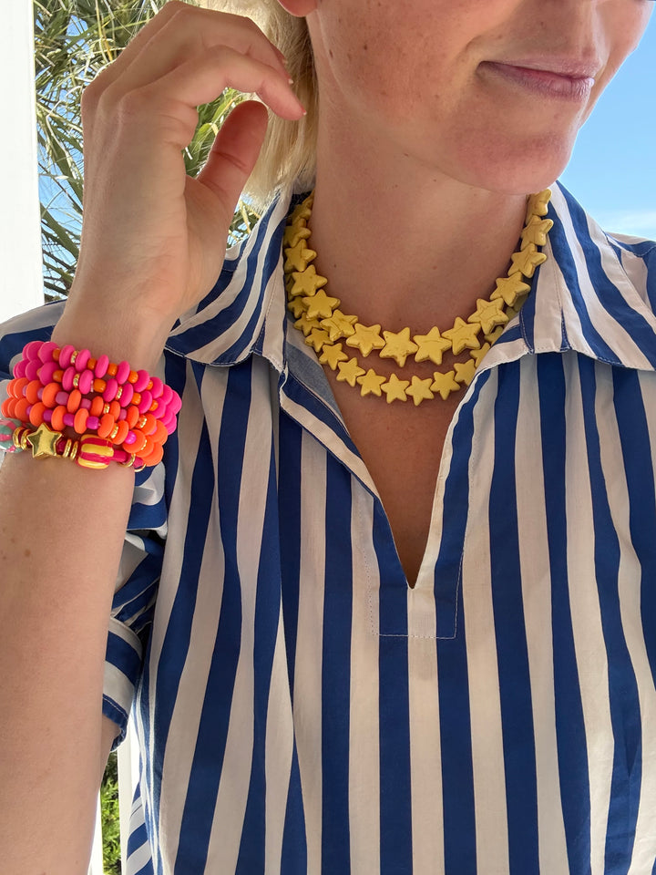 Star Necklace - Small - Yellow