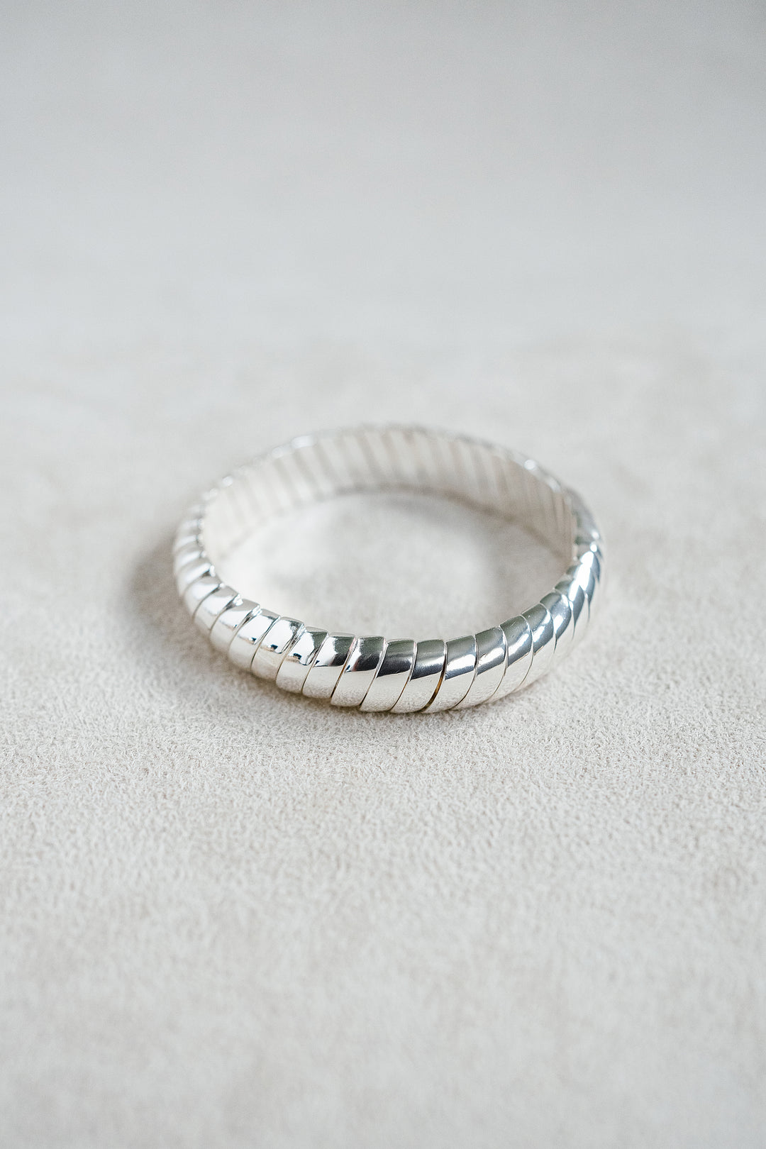 Triple Bracelet Set - Silver