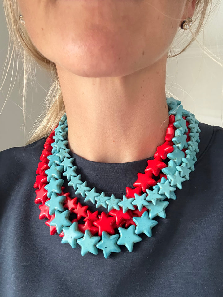 Star Necklace - Small - Turquoise