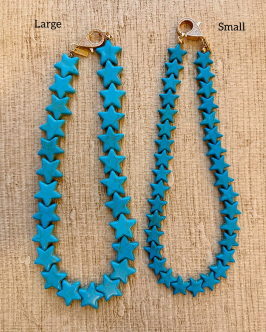 Sea Star Necklace - Large - Turquoise