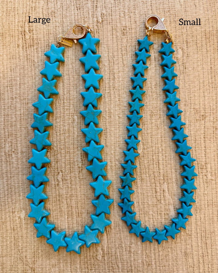 Star Necklace - Large - Turquoise PREORDER ships 9/28