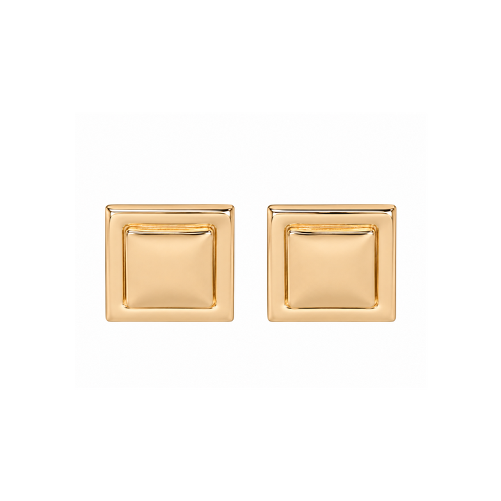 Geo Vintage Earring - Gold